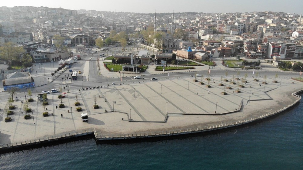 Tam kapanmada ilk gün... Meydanlar sessizliğe büründü