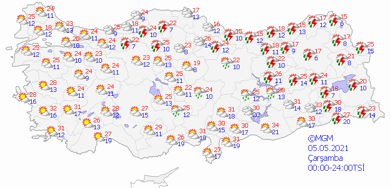 Meteoroloji İstanbul'u saat vererek uyardı: Sağanak bekleniyor