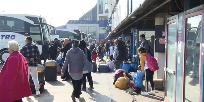 15 Temmuz Demokrasi Otogar'nda ara tatil younluu