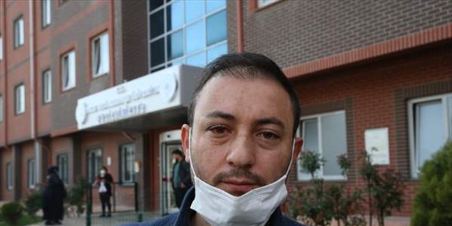 Tokat'ta hastane alannn darbedilmesi knand