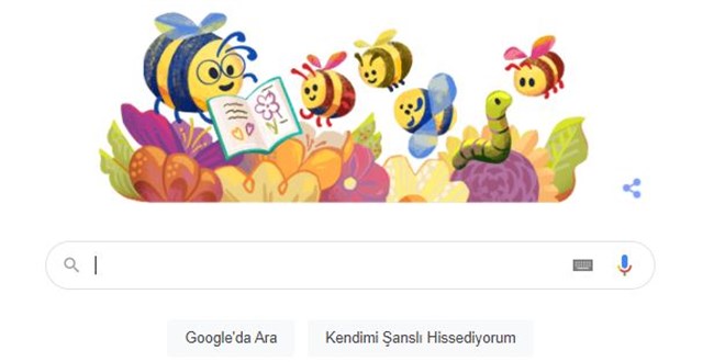 Google'dan retmenler Gn kutlamas