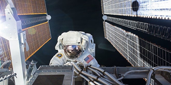 NASA astronotlar uzay yryne kt