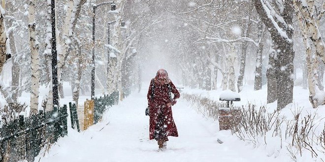 Meteorolojiden o blge iin youn kar ya uyars