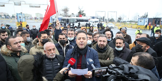 Tr ofrleri, Ambarl Liman'na girite cret alnmasn protesto etti