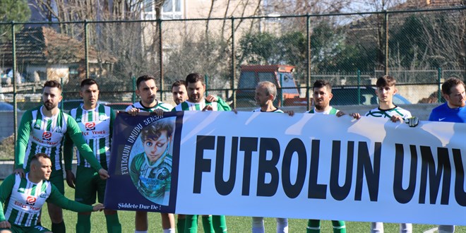 Rakibinin yzne tekme atmasyla yaralanan amatr futbolcuya Krklareli'de destek
