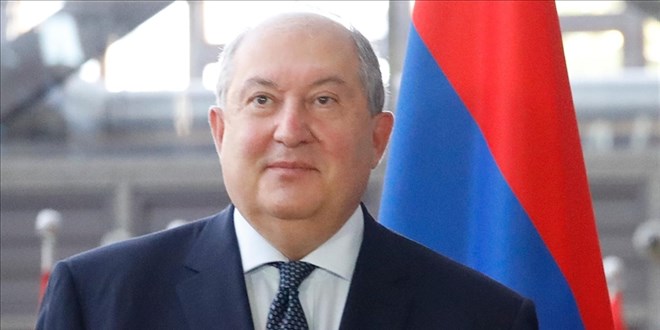 Ermenistan Cumhurbakan Sarkisyan istifa etti
