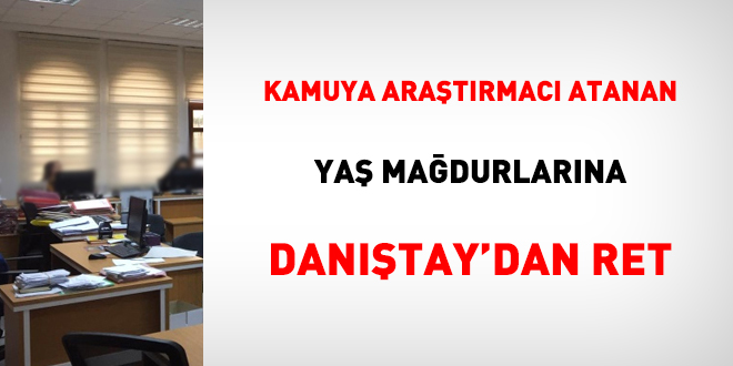 Kamuya aratrmac atanan YA madurlarna Dantay'dan ret