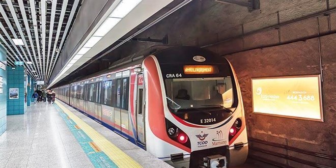 stanbul'da metro seferleri saat 02.00'ye kadar uzatld