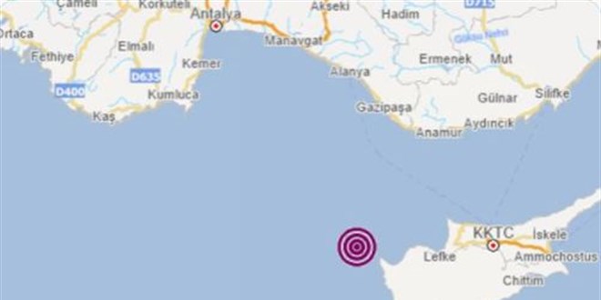 Antalya'da deprem oldu! AFAD'dan aklama geldi