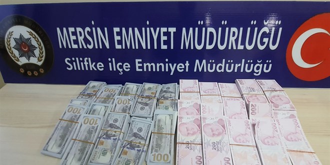 Mersin'de sahte parayla dolandrclk iddiasna tutuklama