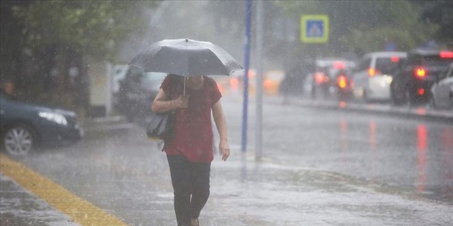 Meteorolojiden Bat Akdeniz iin kuvvetli saanak uyars