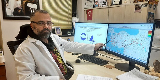 Do. Dr. Irmak: 1 ayda 1497 deprem oldu