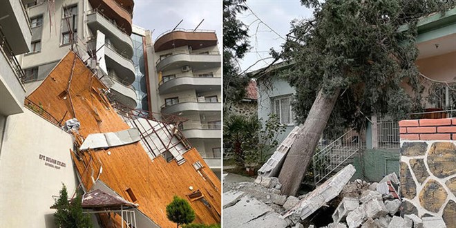 Hatay'da frtna: Drtyol'da okullar tatil, skenderun Liman'nda ilemler durdu