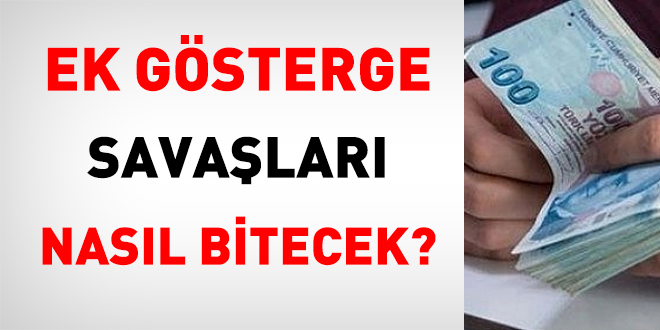 Ek gsterge savalar nasl bitecek?