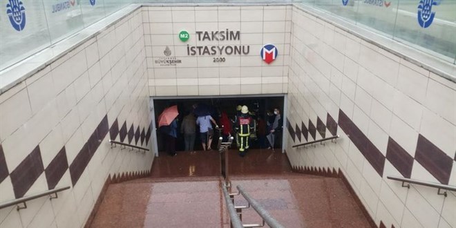 Taksim metro istasyonu yarn saat 13.00'ten itibaren kapatlacak