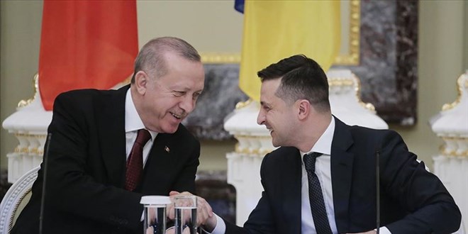 Erdoan, Zelenskiy ile telefonda grt