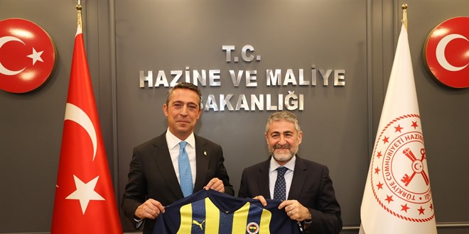 Maliye Bakan Nebati, Fenerbahe Bakan Ko'u kabul etti