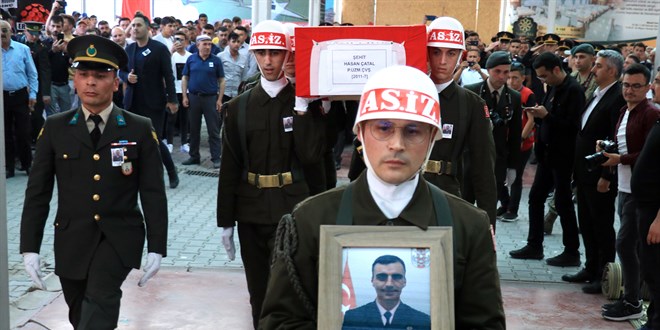 ehit piyade uzman avu Hasan atal, Konya'da son yolculuuna uurland