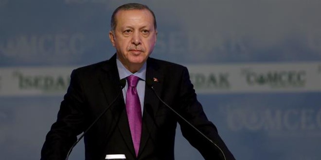 Erdoan: Kimse bizi bu aydnlk gelecee ulamaktan mahrum brakamaz