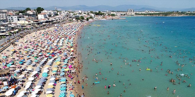 O ilimize havayoluyla gelen turist says 3 milyonu geti