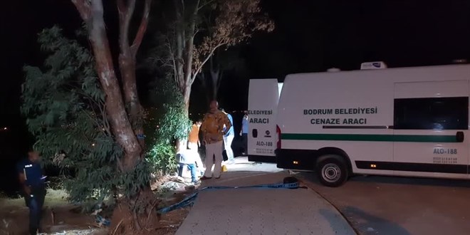 Bodrum'da kum dolu uval ierisinde ceset bulundu