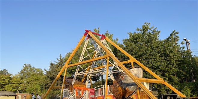 Malatya'da lunaparkta 