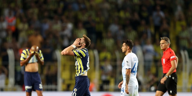 Fenerbahe'den ampiyonlar Ligi'ne erken veda