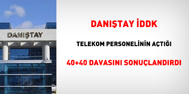 DDK, Telekom personelinin at 40+40 davasn sonulandrd