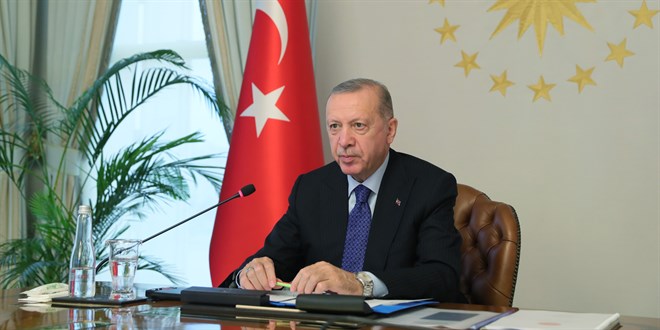 Erdoan, 5 yl nce ehit edilen Eren Blbl ve Ferhat Gedik'i and