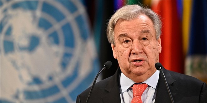 BM Genel Sekreteri Guterres stanbul'da