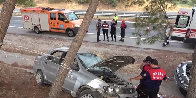 Aydn'daki trafik kazasnda 2 kii ld, 4 kii yaraland