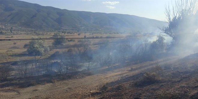 Kastamonu'da kan anz yangn sndrld