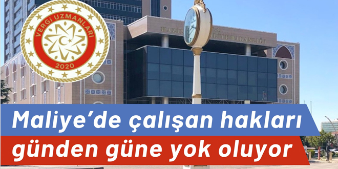 Maliye alanlar deiim istiyor!