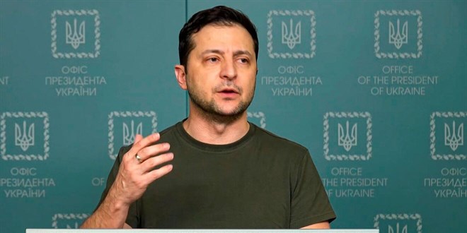 Zelenskiy'den, patlamada hayatn kaybedenler iin Trke basal mesaj