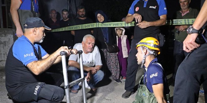 Mermerciye braklan 'ceset krokisi' ekipleri alarma geirdi