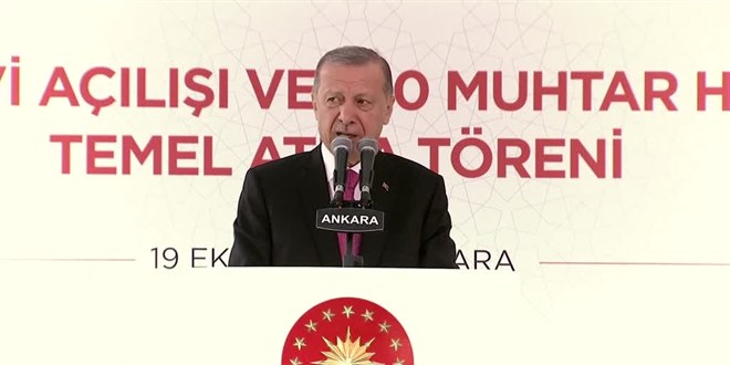 Erdoan'dan muhtarlara mjde... denekleri kesilmeyecek