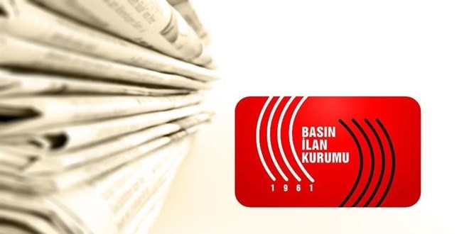 Basn lan Kurumundan resmi ilanlara ilikin aklama