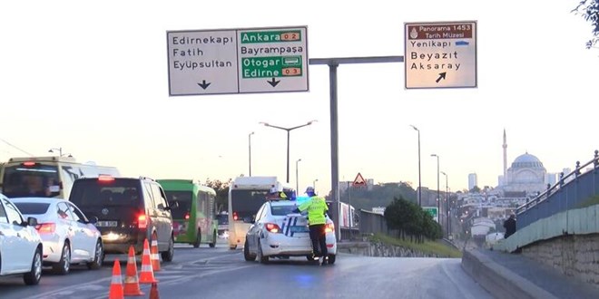 stanbul'da yarn baz yollar trafie kapatlacak