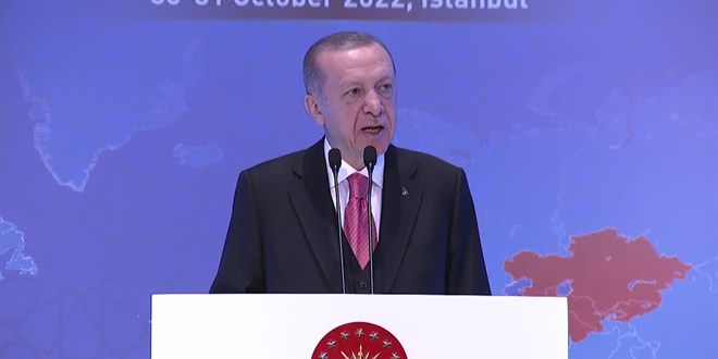 Erdoan: nsanla hizmet iin gayretlerimizi srdreceiz