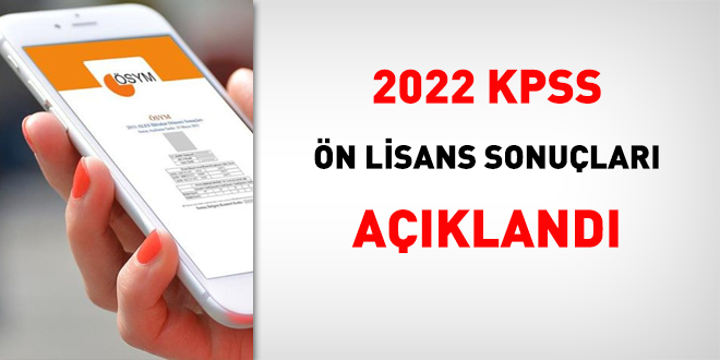 KPSS n lisans sonular akland