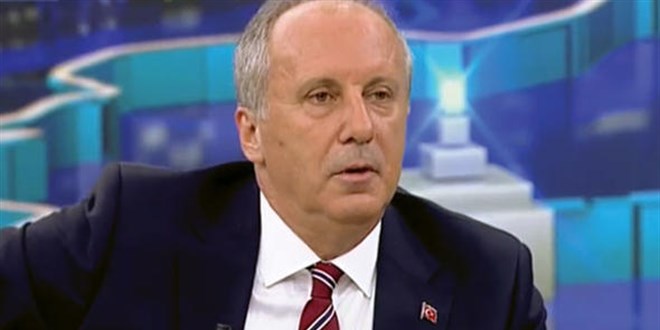 Muharrem nce: Atatrk gelse CHP'de kazanamaz