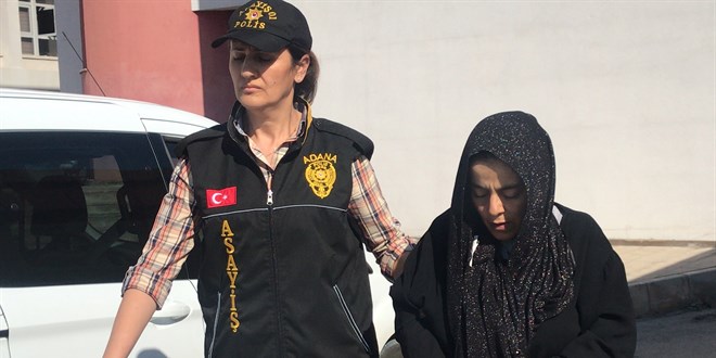 Adana'da poette cesedi bulunan yeni domu bebein annesi tutukland
