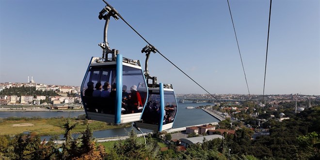 Eyp-Piyer Loti teleferik hatt enerji kesintisi nedeniyle iletmeye kapatld