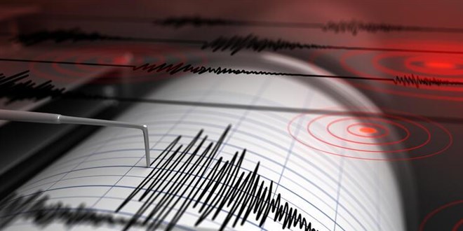 Ege Denizi'nde 5 byklnde deprem meydana geldi