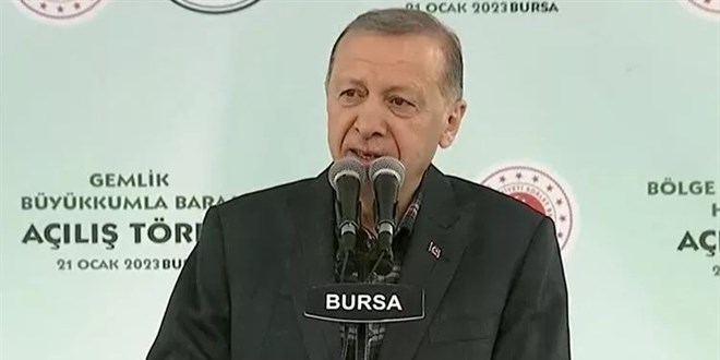 Erdoan aklad...Bursa mitingine 120 bin kii katld