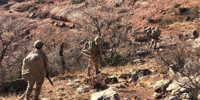 Frat Kalkan ve Bar Pnar blgelerinde 7 PKK/YPG'li terrist etkisiz hale getirildi