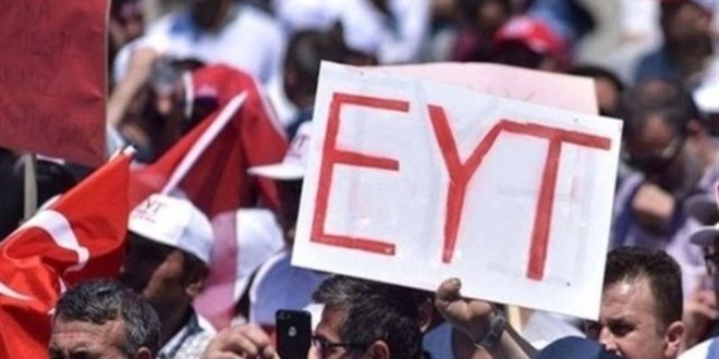 Yasa teklifi Meclis'e geliyor: EYT'liler iin 10 adm