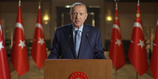 Cumhurbakan Erdoan, 7. Tematik K Kamplar Kapan Program'na video mesaj gnderdi
