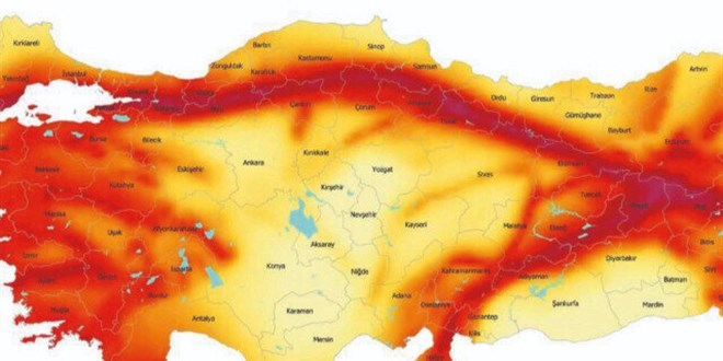 Diri Fay Haritas gncelleniyor: ki fayda 492 km'lik krlma oldu