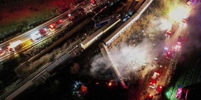 Yunanistan'da tren kazasnda lenlerin says 46'ya ykseldi